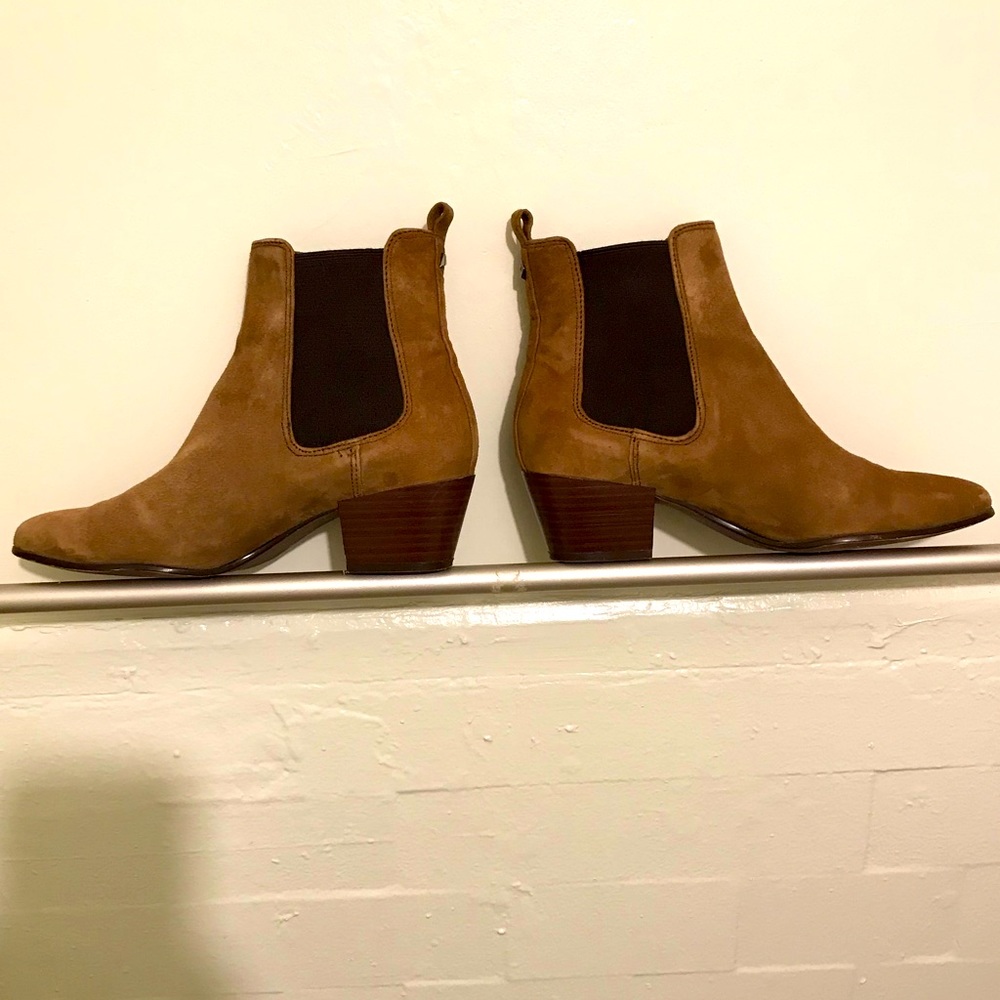 Sam Edelman Suede Chelsea boots